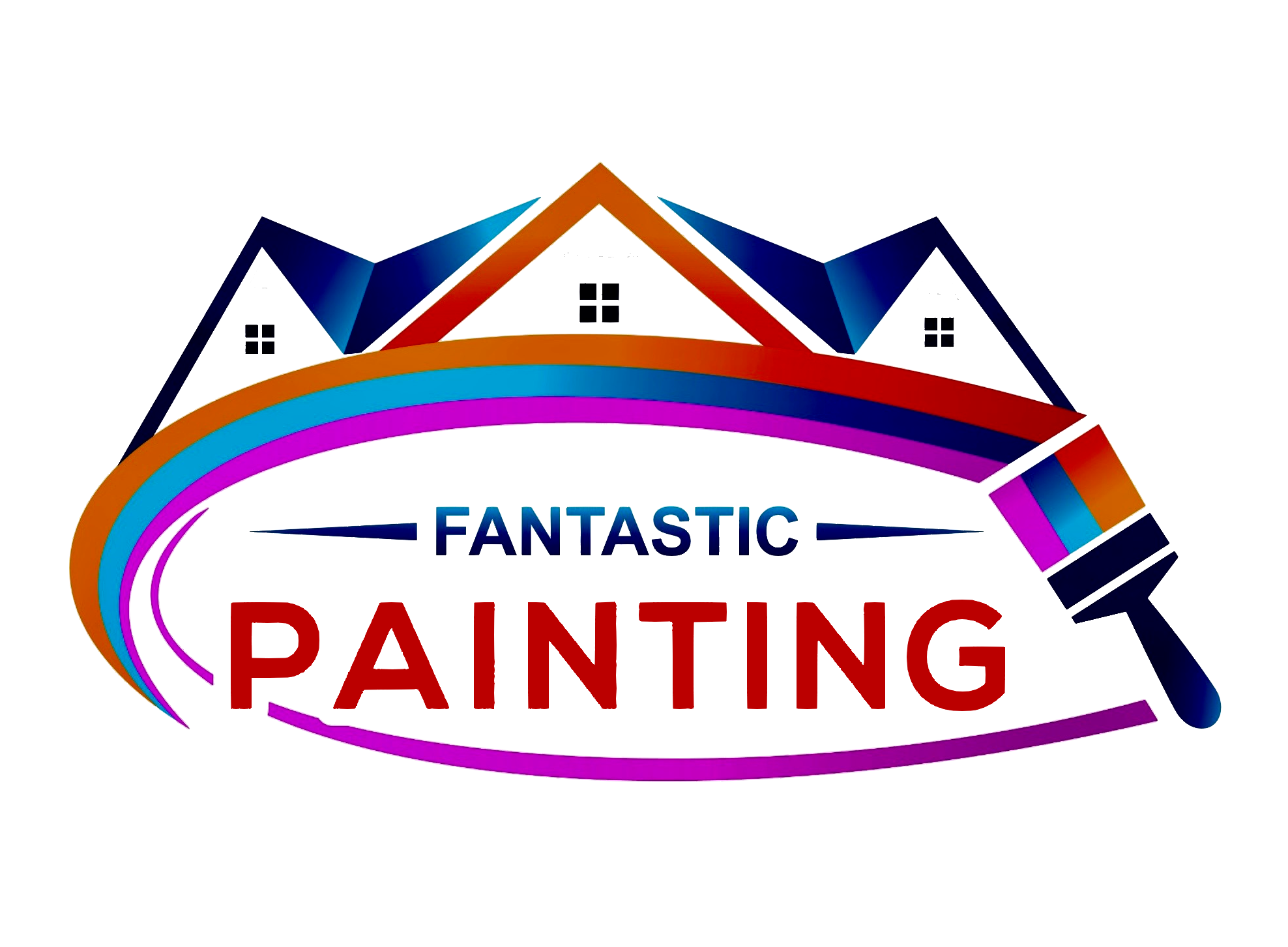 Fantastic Painting and Building Logo